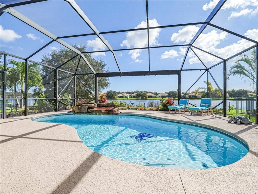 A stunning lakefront pool home, with 3 car garage.  The east - Beach Home for sale in Vero Beach, Florida on Beachhouse.com