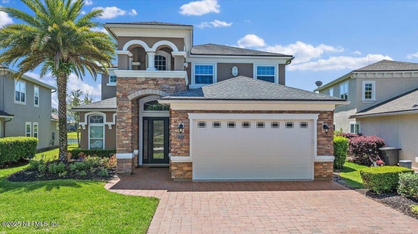 This 4-bedroom, 4-bath Coastal Oaks beauty has a charming paver - Beach Home for sale in Ponte Vedra, Florida on Beachhouse.com