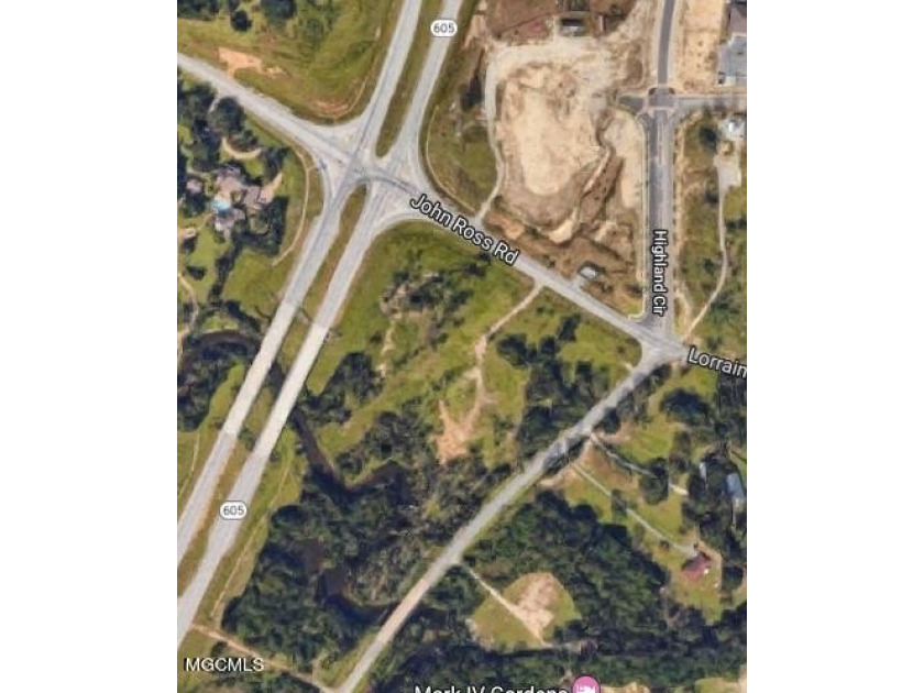 LOCATED IN N/E QUADRANT OF HWY 605 AND JOHN ROSS ROAD. ADJOINS - Beach Acreage for sale in Gulfport, Mississippi on Beachhouse.com