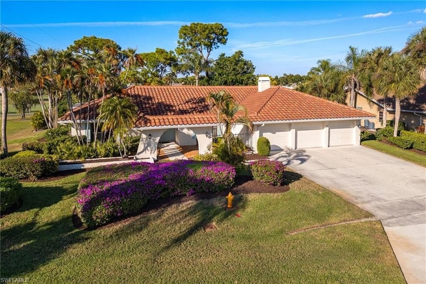 Updated golf course pool home with solar in gated Spanish Wells - Beach Home for sale in Bonita Springs, Florida on Beachhouse.com