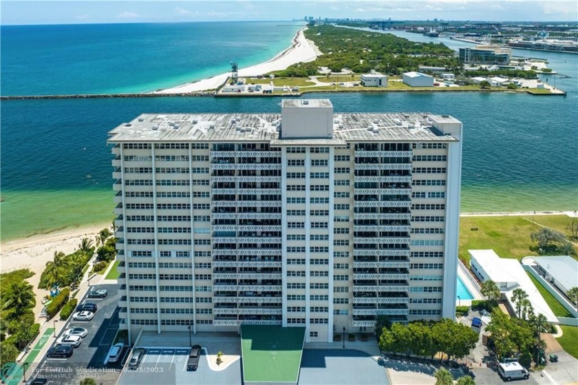 Breathtaking views of the Ocean and Port Everglades Inlet from - Beach Condo for sale in Fort Lauderdale, Florida on Beachhouse.com