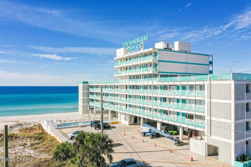 You can own at the iconic Fountainebleau Terrace directly on the - Beach Condo for sale in Panama City Beach, Florida on Beachhouse.com