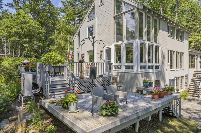 Nestled along the shores of the New Meadows River, this unique - Beach Home for sale in West Bath, Maine on Beachhouse.com