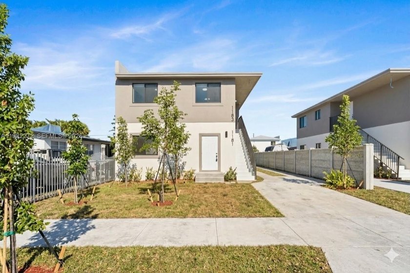 Beautiful NEW CONSTRUCTION Duplex in highly desired West Buena - Beach Townhome/Townhouse for sale in Miami, Florida on Beachhouse.com