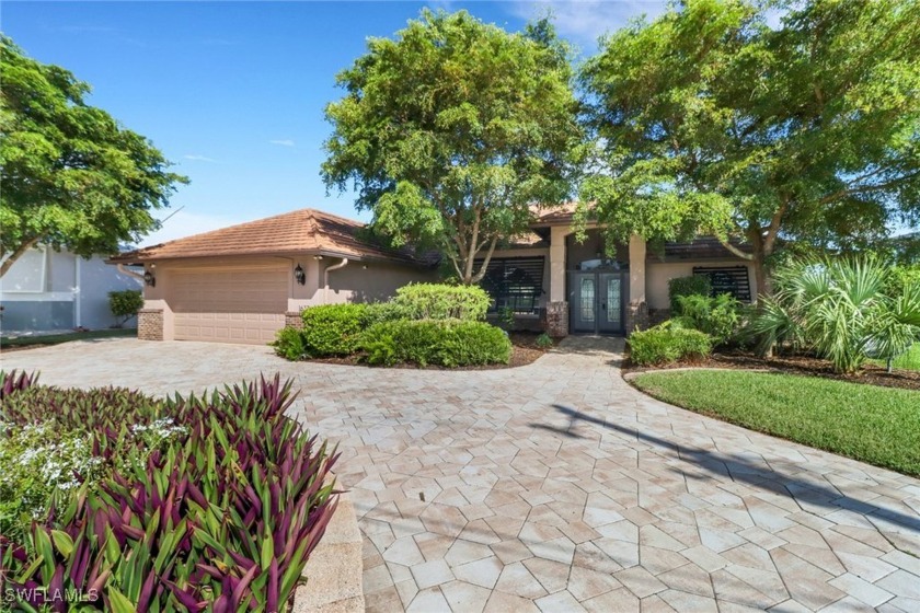 The 200 Ft Canal gives this home privacy and a beautiful view - Beach Home for sale in Cape Coral, Florida on Beachhouse.com