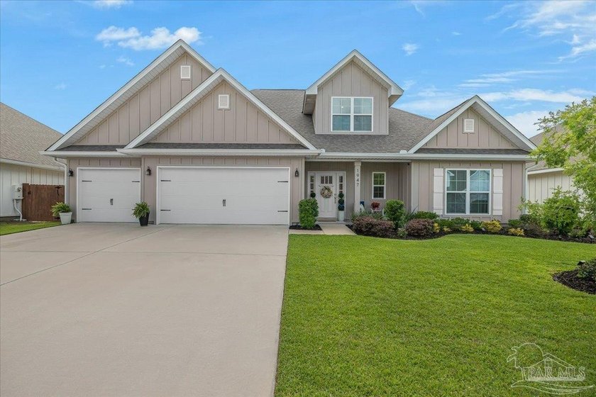 This is it!! This nearly new home is where comfort, convenience - Beach Home for sale in Gulf Breeze, Florida on Beachhouse.com