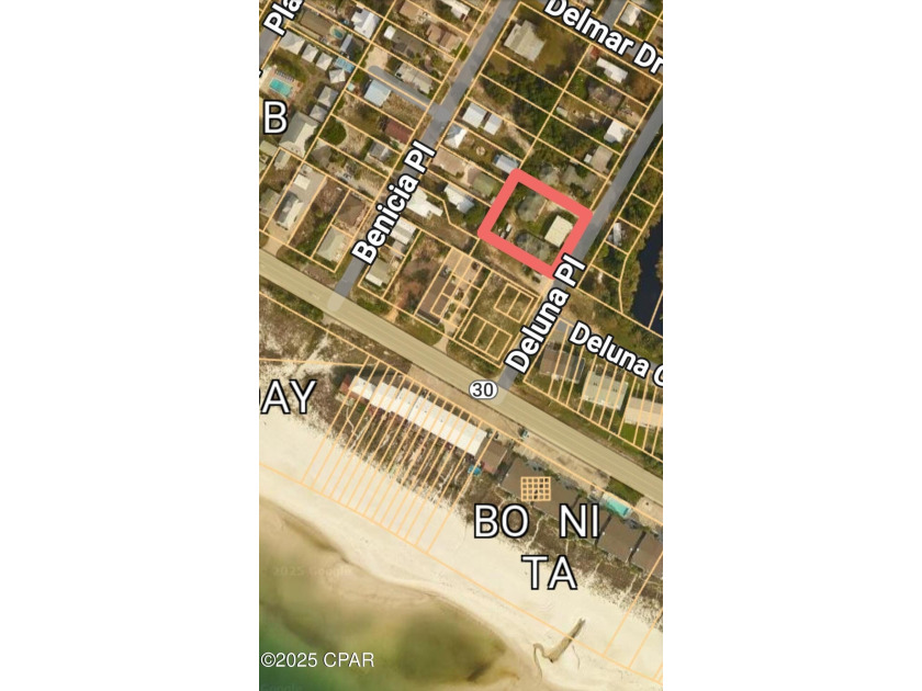 Prime Development Opportunity in Laguna Beach - 109 Deluna Place - Beach Lot for sale in Panama City Beach, Florida on Beachhouse.com