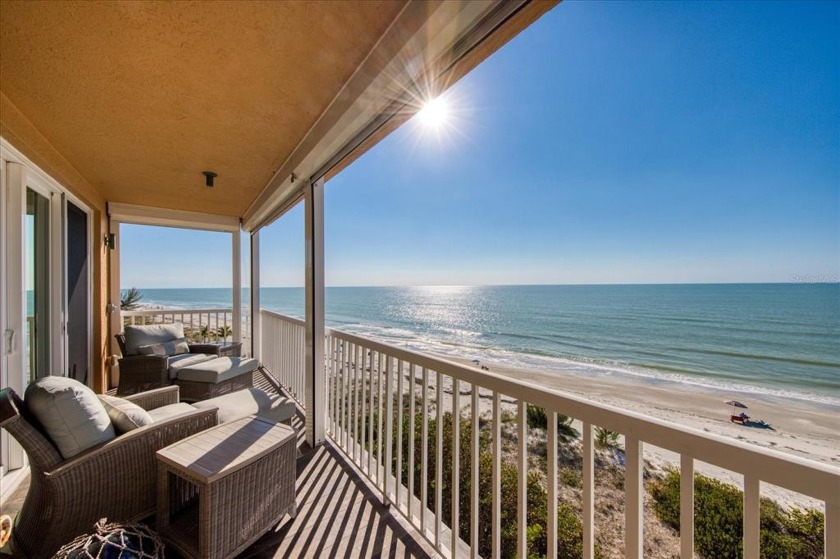 Beautiful views from this Gulf front top floor southwest corner - Beach Condo for sale in Indian Shores, Florida on Beachhouse.com