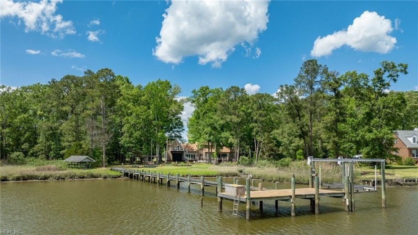 Experience luxury waterfront living on 5 cleared acres along the - Beach Home for sale in Gloucester, Virginia on Beachhouse.com