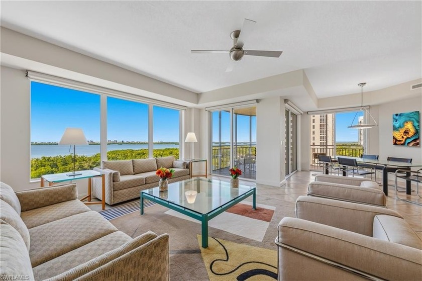 It's all about the view. This tastefully designed residence - Beach Condo for sale in Bonita Springs, Florida on Beachhouse.com