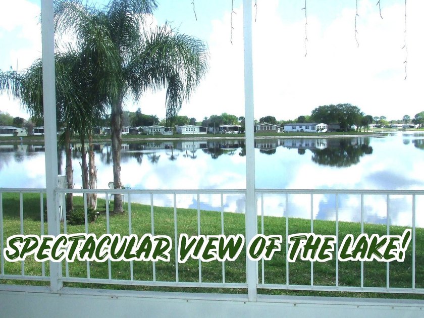 SPECTACULAR  VIEW OF THE LAKE-LARGE 3 BEDROOM/ 2 BATH- LAMINATE - Beach Home for sale in Vero Beach, Florida on Beachhouse.com