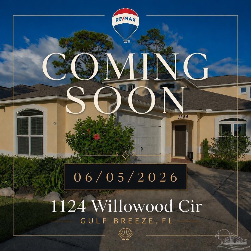 COMING SOON - 06/05/2026 This 3 bed, 3 bath home in Willowood at - Beach Home for sale in Gulf Breeze, Florida on Beachhouse.com