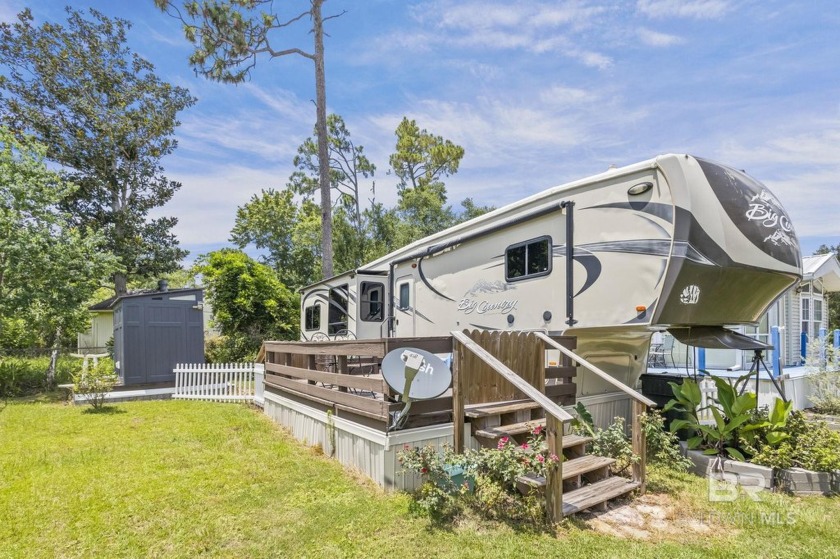 Improved RV Lot with 2012 Heartland Big Country Gold Edition 5th - Beach Lot for sale in Lillian, Alabama on Beachhouse.com