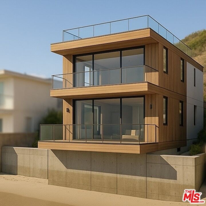 One of the largest beachfront lots on this coveted Malibu - Beach Lot for sale in Malibu, California on Beachhouse.com