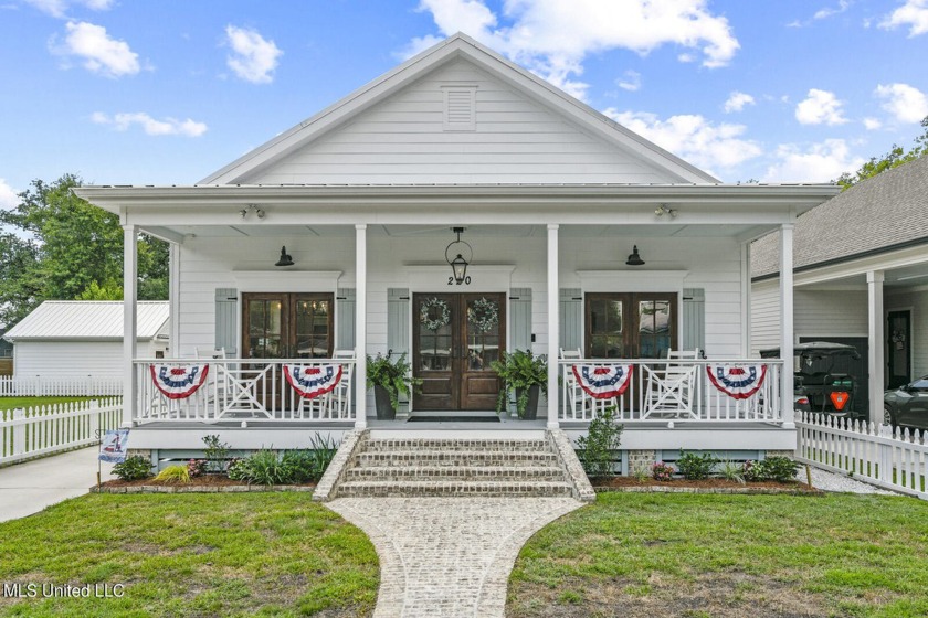 This gorgeous bungalow in Old Town Bay Saint Louis is Coastal - Beach Home for sale in Bay Saint Louis, Mississippi on Beachhouse.com