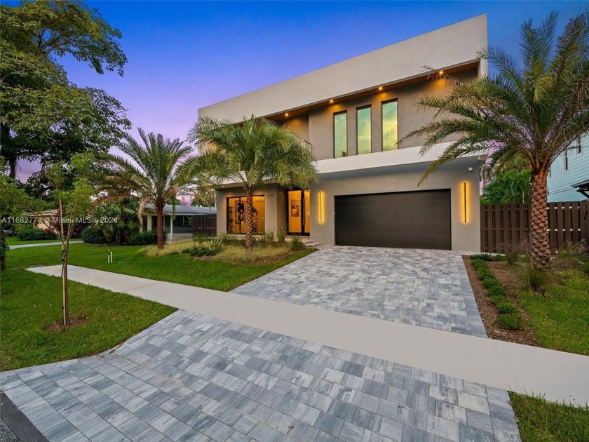 THIS IS IT! Breathtaking modern home in the prestigious & highly - Beach Home for sale in Fort Lauderdale, Florida on Beachhouse.com