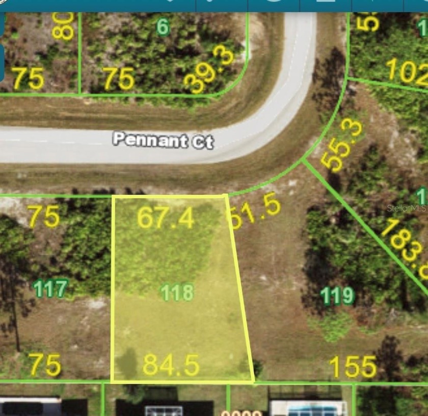 What an amazing setting to build your dream home! in Rotonda - Beach Lot for sale in Placida, Florida on Beachhouse.com