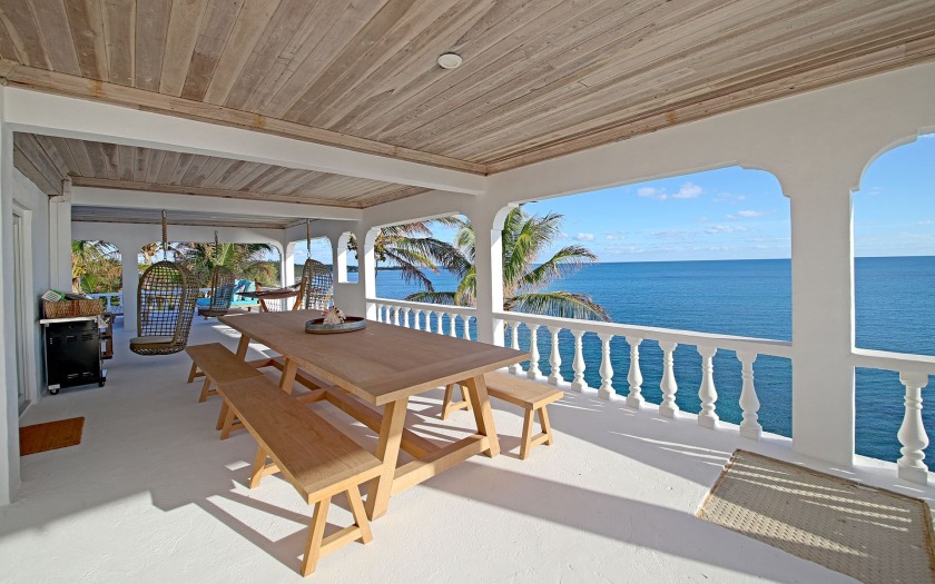 Stunning Oceanfront Home on Calm Caribbean, Snorkeling - Beach Vacation Rentals in Rainbow Bay, Eleuthera on Beachhouse.com