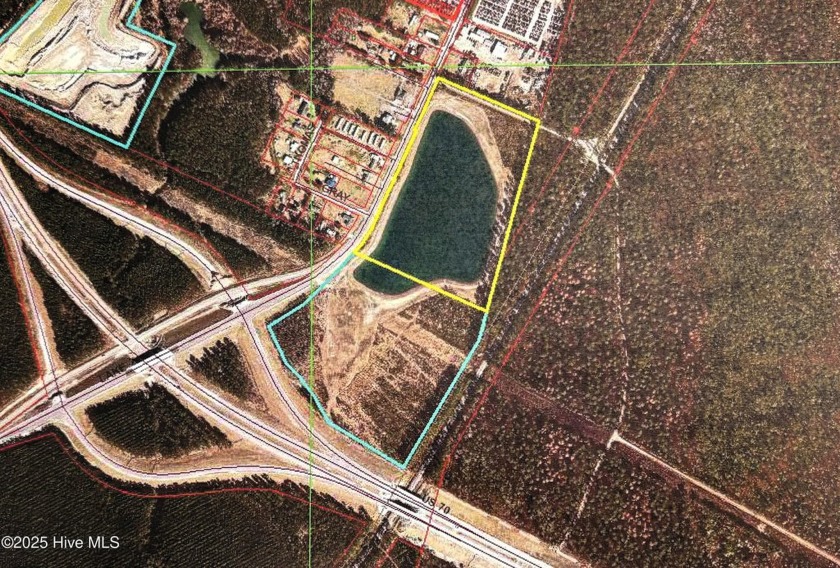 Two adjoining parcels make up this 41 +- acre offering near - Beach Acreage for sale in Havelock, North Carolina on Beachhouse.com