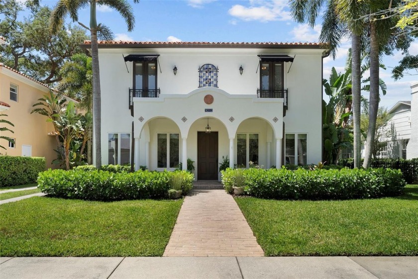 Experience timeless Mediterranean elegance paired with modern - Beach Home for sale in Tampa, Florida on Beachhouse.com