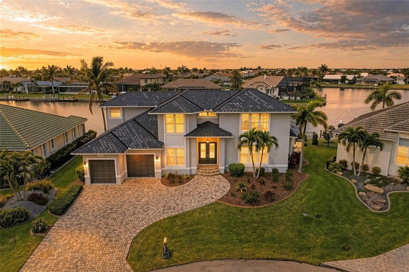 Welcome to a premier Gulf-access estate in the highly - Beach Home for sale in Punta Gorda, Florida on Beachhouse.com