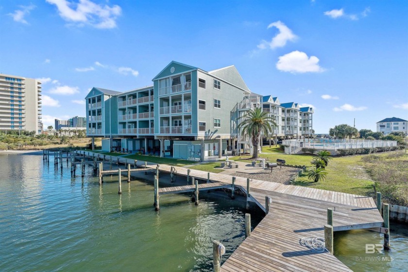 DEEDED BOAT SLIP... RIVER VIEW.... GULF VIEW... WEST FACING, TOP - Beach Condo for sale in Orange Beach, Alabama on Beachhouse.com