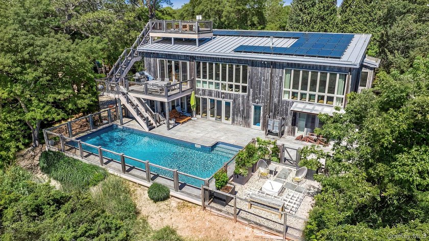 Live amidst nature in this Waterview Contemporary Home remodeled - Beach Home for sale in Remsenburg, New York on Beachhouse.com