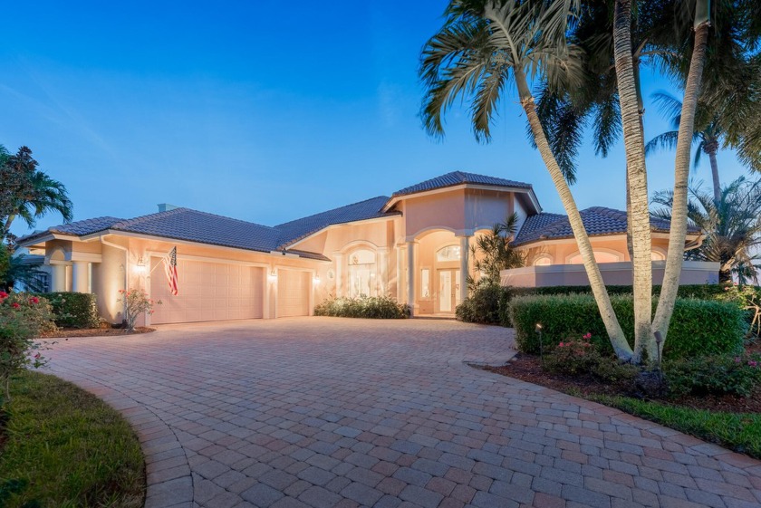 Custom Built Waterfront Paradise w/panoramic wide water views of - Beach Home for sale in Port Saint Lucie, Florida on Beachhouse.com