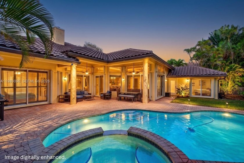 STUNNING CUSTOM HOME in the Grand Palms GOLF COMMUNITY. SINGLE - Beach Home for sale in Pembroke Pines, Florida on Beachhouse.com