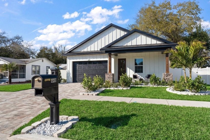 Brand New Construction Home Completed...with room for a pool - Beach Home for sale in Dunedin, Florida on Beachhouse.com