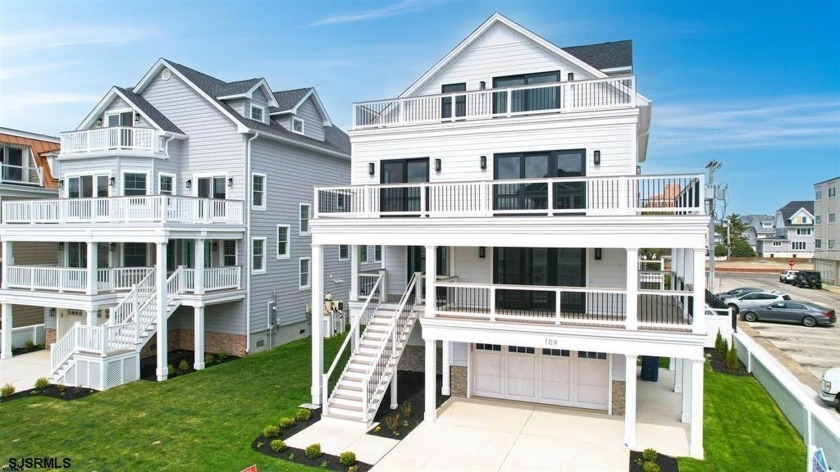 This newly built custom residence in the prestigious St - Beach Home for sale in Ventnor, New Jersey on Beachhouse.com