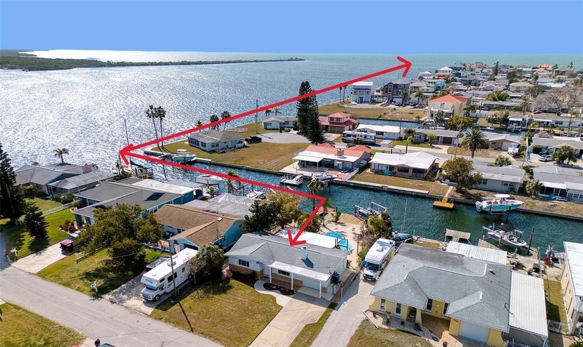 DIRECT GULF ACCESS with an INGROUND POOL and a BOAT LIFT! - Beach Home for sale in Hudson, Florida on Beachhouse.com