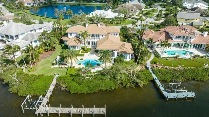 Luxurious riverfront retreat that! This stunning 4-bed, 5.5-bath - Beach Home for sale in Vero Beach, Florida on Beachhouse.com