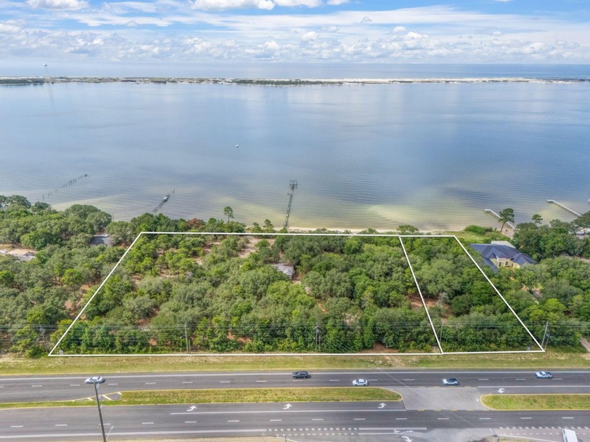 RARE WATERFRONT OPPORTUNITY! Two continguous, high-elevation - Beach Lot for sale in Navarre, Florida on Beachhouse.com