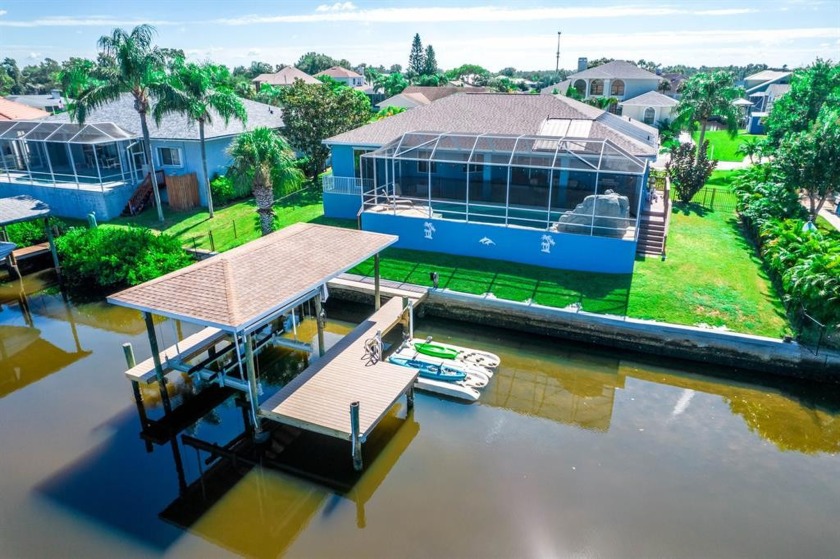 Absolutely fall in love with this exceptional waterfront pool - Beach Home for sale in Apollo Beach, Florida on Beachhouse.com