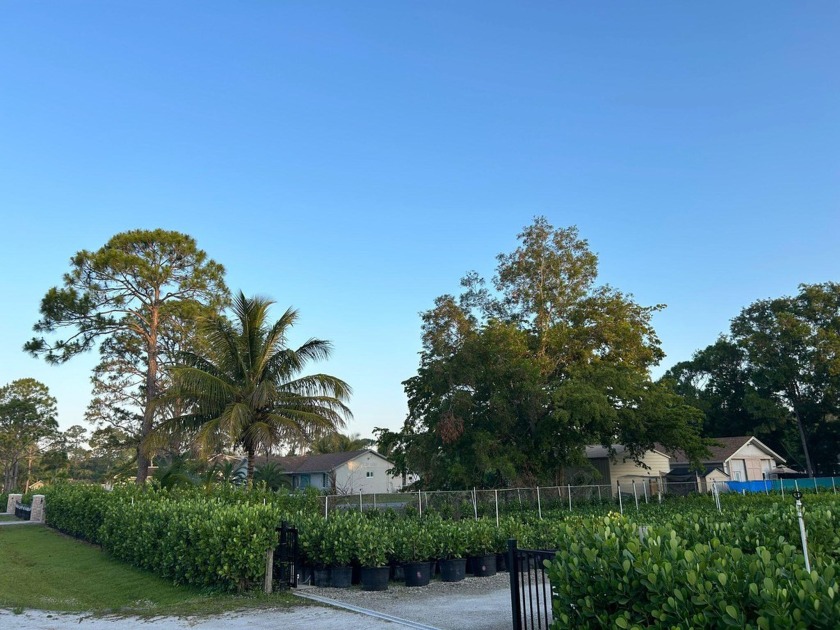 Nestled within a fenced 1.29-acre expanse, this vacant lot - Beach Lot for sale in West Palm Beach, Florida on Beachhouse.com