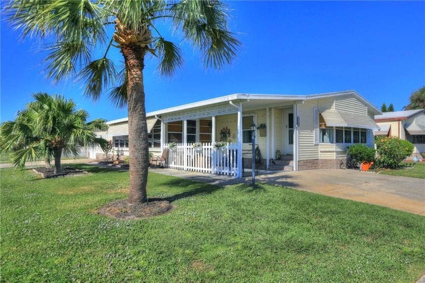 In addition to the '22 roof & '21 A/C, this charming 3 bedroom - Beach Home for sale in Barefoot Bay, Florida on Beachhouse.com