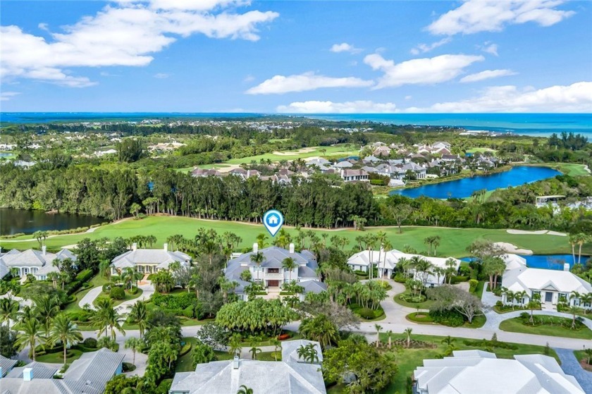 Elegant 2-story golf estate located in the Orchid Island Golf & - Beach Home for sale in Vero Beach, Florida on Beachhouse.com