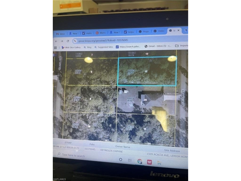 LOT IS IN A FAST DEVELOPING AREA WITH MANY 1/2 ACRE LOTS NEARBY - Beach Lot for sale in Lehigh Acres, Florida on Beachhouse.com