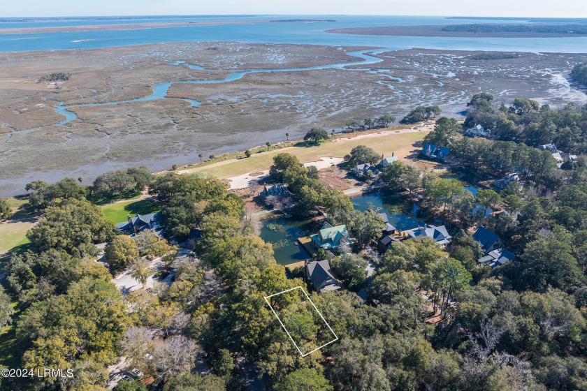 Located in a special neighborhood adjoining the Golf Club, this - Beach Lot for sale in Okatie, South Carolina on Beachhouse.com