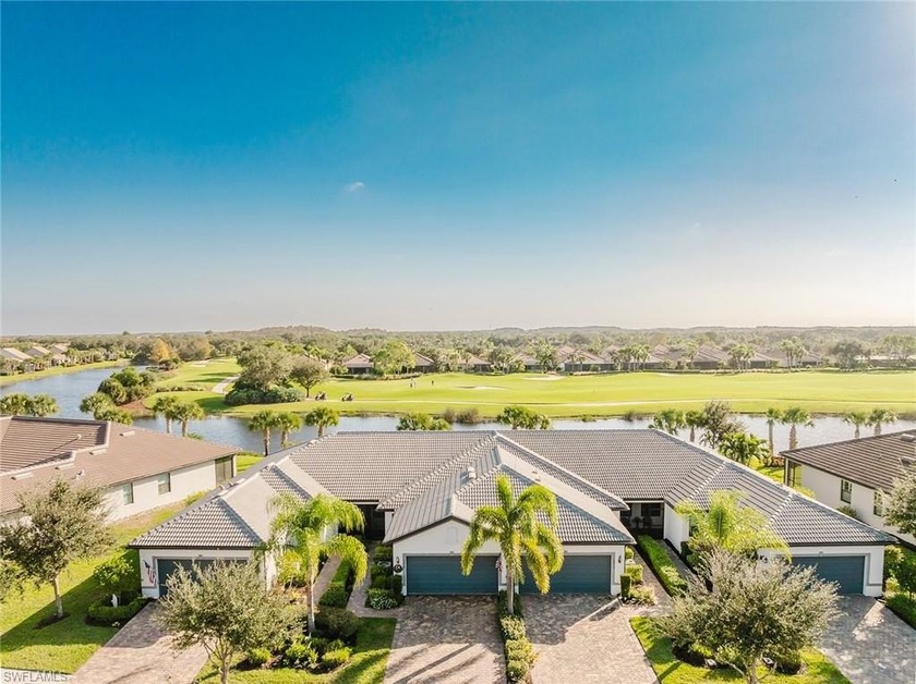 This beautiful Seagrove floor plan has views of POND & GOLF - Beach Townhome/Townhouse for sale in Ave Maria, Florida on Beachhouse.com