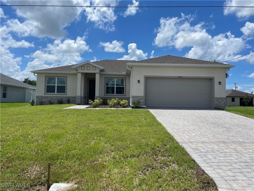 Beautiful, brand new waterfront construction with builder - Beach Home for sale in Cape Coral, Florida on Beachhouse.com