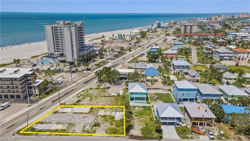 Picture it: the most recognized corner on the island's *Main - Beach Lot for sale in Fort Myers Beach, Florida on Beachhouse.com