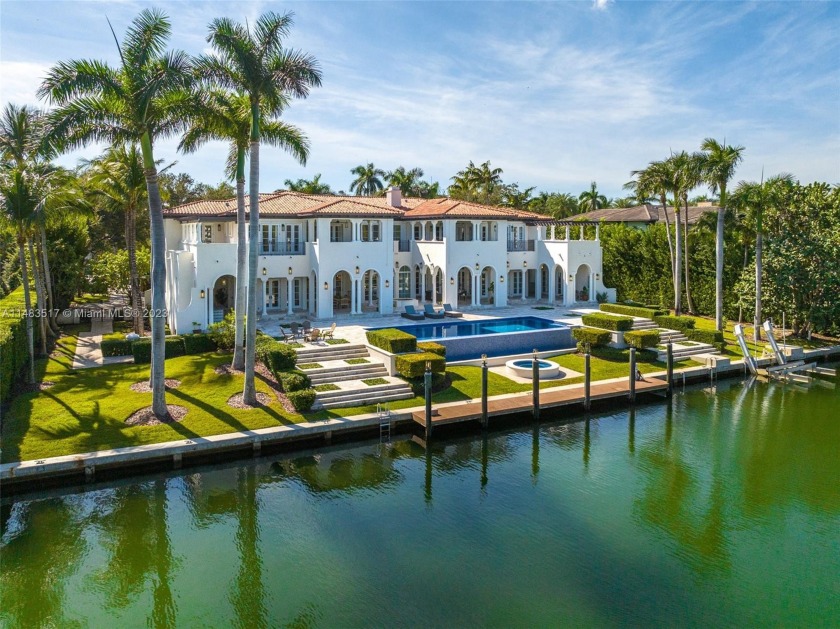 This breathtaking California Modern Spanish WATERFRONT home is - Beach Home for sale in Coral Gables, Florida on Beachhouse.com