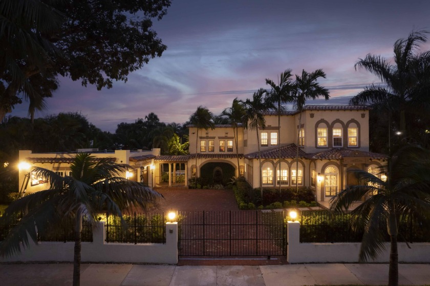 One of Historic El Cid's most majestic triple lot estates is now - Beach Home for sale in West Palm Beach, Florida on Beachhouse.com