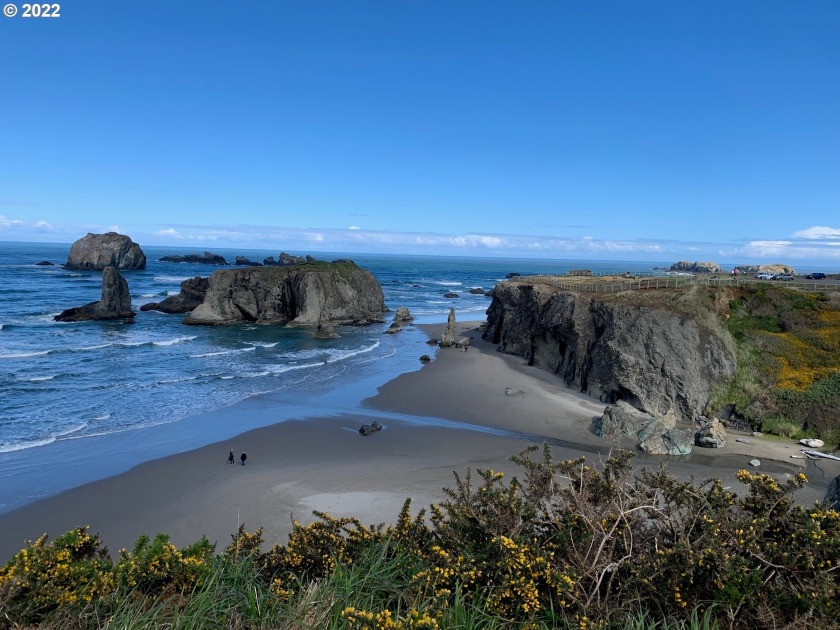 This is a Prime Ocean-Front parcel with unobstructed Pacific - Beach Lot for sale in Bandon, Oregon on Beachhouse.com