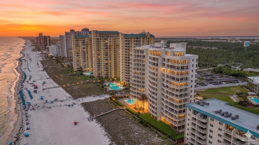PERCHED ON THE 9TH FLOOR OF THE GATED LA PLAYA COMMUNITY, THIS - Beach Condo for sale in Perdido Key, Florida on Beachhouse.com