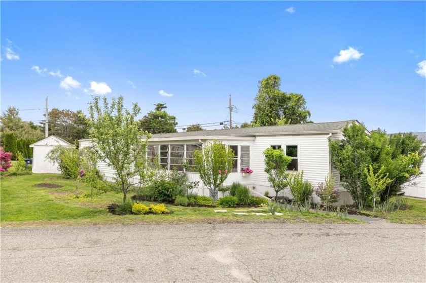 Located on the most spacious lot in the park, this property - Beach Home for sale in Portsmouth, Rhode Island on Beachhouse.com