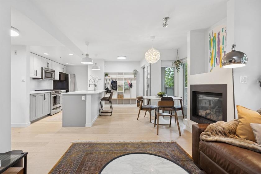 Rarely available concrete two-level townhome in the heart of - Beach Townhome/Townhouse for sale in North Vancouver, BC on Beachhouse.com