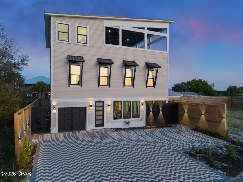 Luxury Coastal Living, 5BR / 6.5BA, No HOA, Rooftop Gulf Views! - Beach Home for sale in Panama City Beach, Florida on Beachhouse.com
